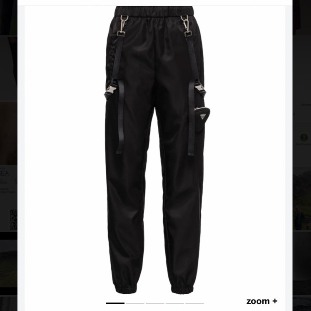 Prada Re-Nylon Snow Pants -without suspenders